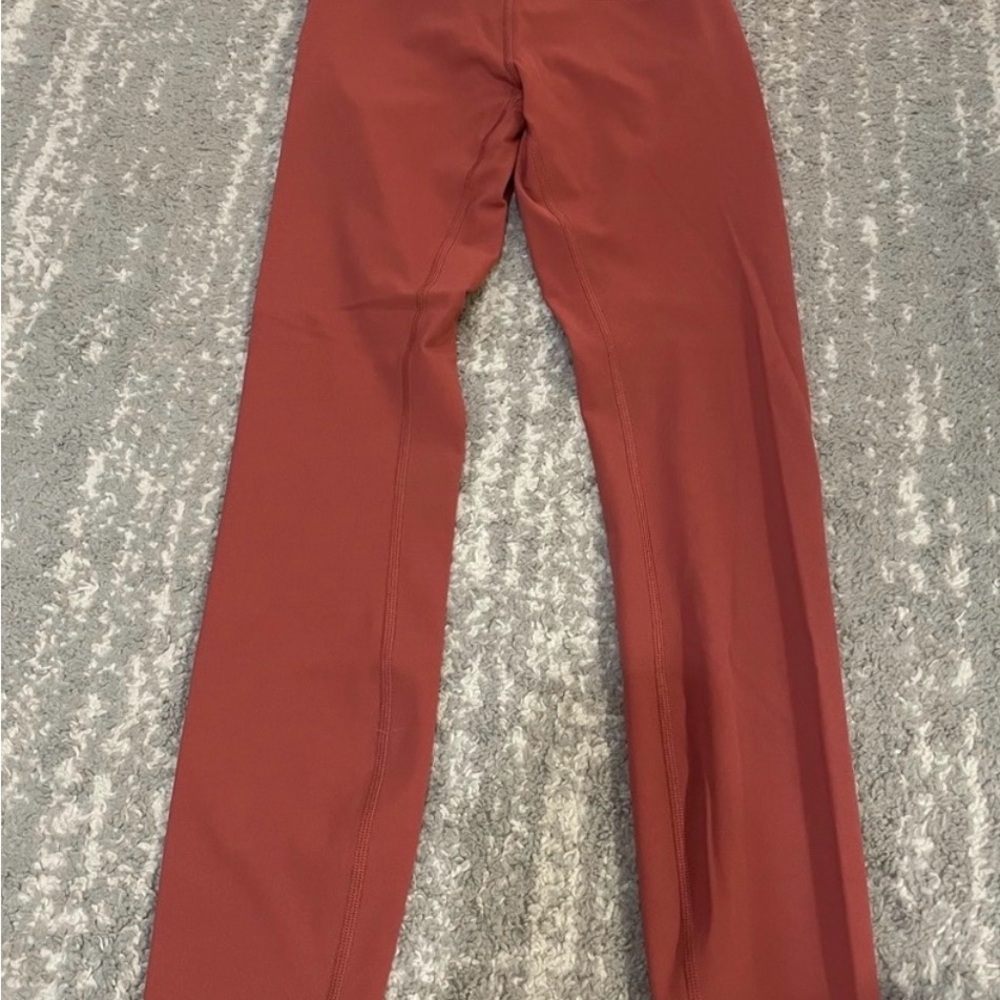 lululemon athletica Rust Red Leggings